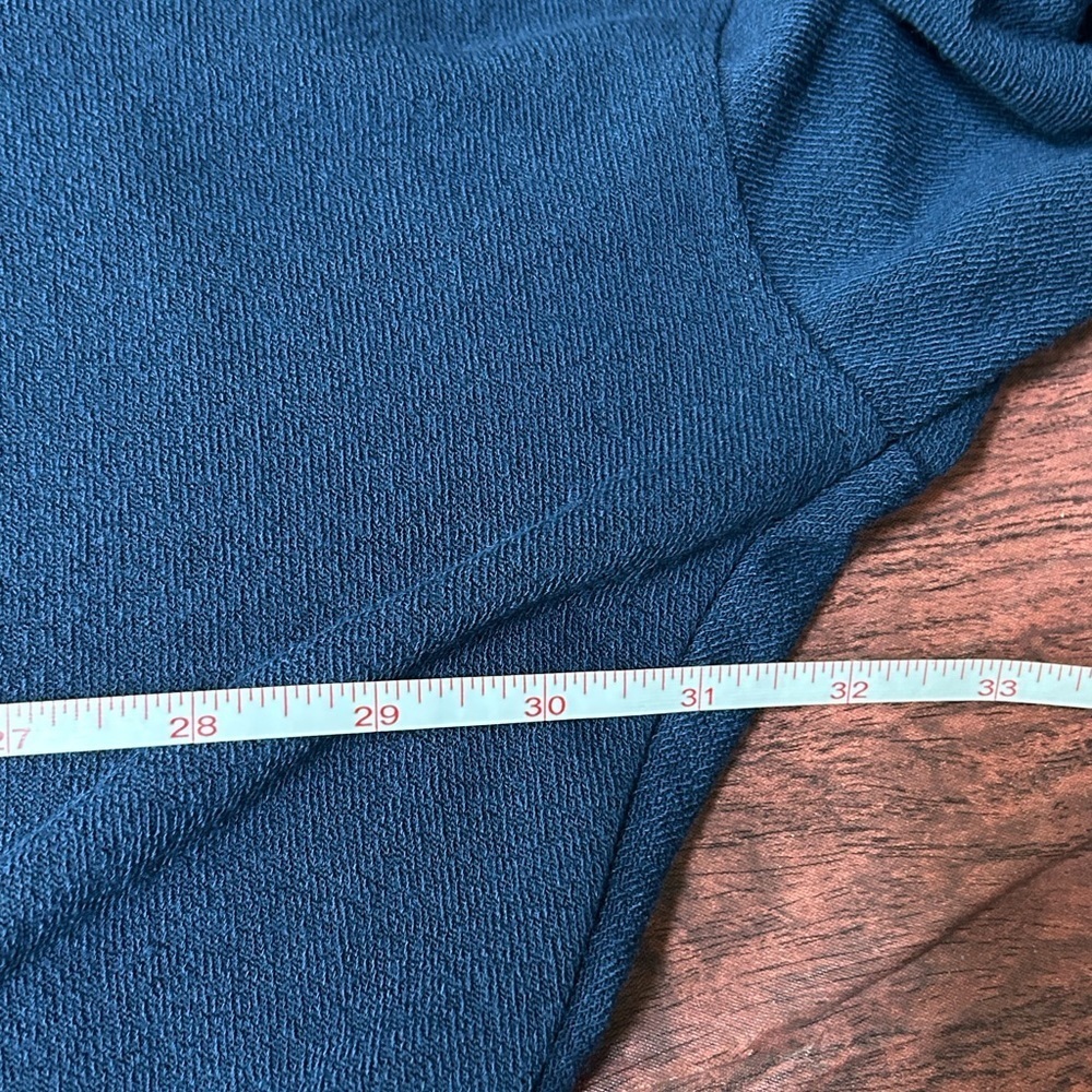 Lulus Verla Blue Dolman Sleeve Sweater Top Size Large - Picture 5 of 7